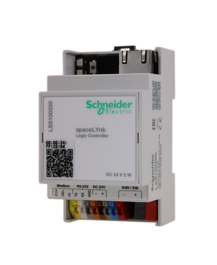 ماژول کنترلی یکپارچه سازی سیستم هوشمند مدل SpaceLYnk اشنایدر LSS100200
