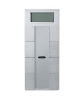 کليد هوشمند 8پل ترموستاتیک سيستم M نقره ای Schneider اشنایدر MTN6214-0460
