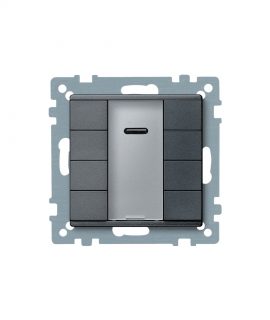 کليد هوشمند 8پل مجهز به گیرنده IR سيستم M آنتراسیت Schneider اشنایدر MTN627914