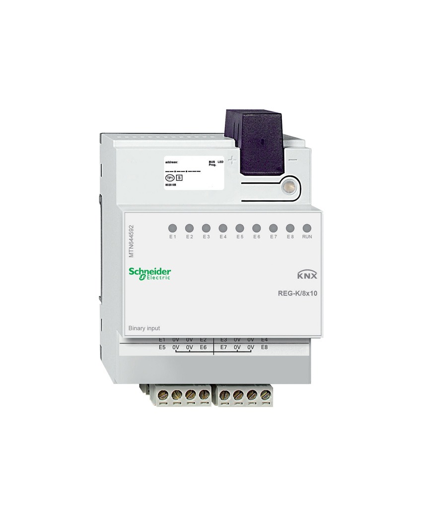 ماژول ورودی دیجیتال 8 کاناله 10V AC اشنایدر MTN644592