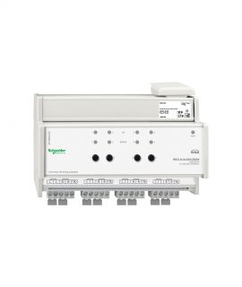 کنترلر هوشمند دیمر ۴ کاناله ۲۵۰ وات با قابلیت کنترل دستی Schneider اشنایدر MTN649325