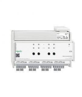کنترلر هوشمند دیمر 4 کاناله 250 وات با قابلیت کنترل دستی و LED اشنایدر MTN6710-0004