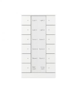 کلید هوشمند 8 پل مدل Tenton ترموپلاستیک سفید ABB آ ب ب SB/U8.0.1-84